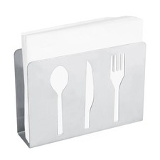 AStainless Steel Napkin Holder Modern Serviette Holder Rack Table Decor