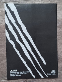 ATARI JAGUAR Game Console + 2 Controllers, Manual, Wolfenstein Game, Cord L@@K!!