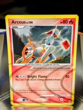 MP Arceus AR3 Holo Rare 2009 Platinum - Played (Corner Chip) on eBay