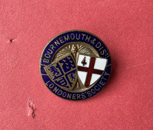 Vintage Bournemouth Londoners Society Pin Badge Football Club London Supporters - Picture 4 of 6
