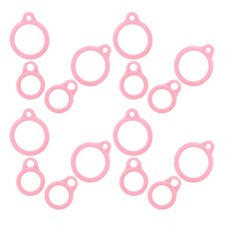 200pcs Anti-Lost Lanyard Rings: 13mm/8mm Silicone Anti-Lost Gadget Pendant