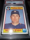 NOLAN RYAN~RARE POP 50~1986 TOPPS QUAKER OATS CHEWY GRANOLA PSA-8 NM-MT CARD #12
