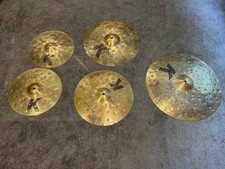 zildjian k custom dark cymbal set hi hat ride 2x crash