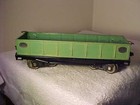 Nice Lionel Train 212 medium GREEN Gondola Standard Gauge Prewar 1930s — photo 2