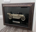 Vintage Cadillac Dealer Showroom Shadowbox Display 1918 WW1 Military Staff Car