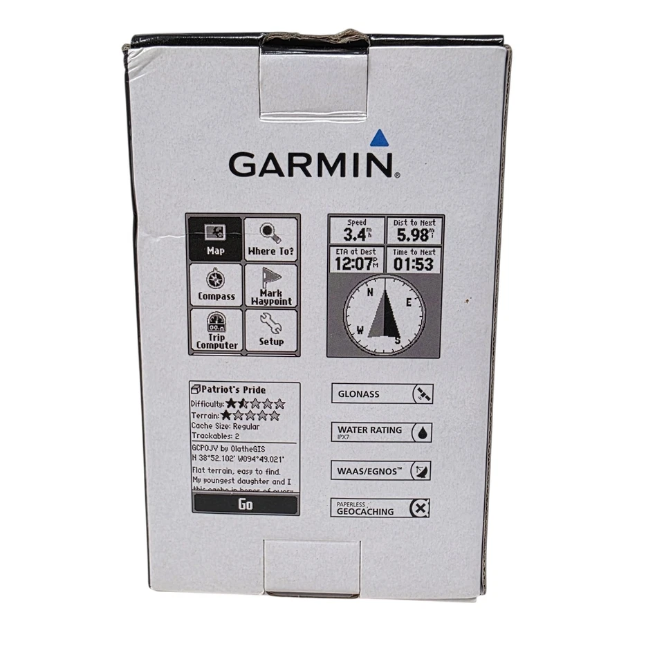 Garmin eTrex 10 GPS Handheld Mini Yellow/Black USB 2.2" LCD Screen Navigator - Image 3 of 4