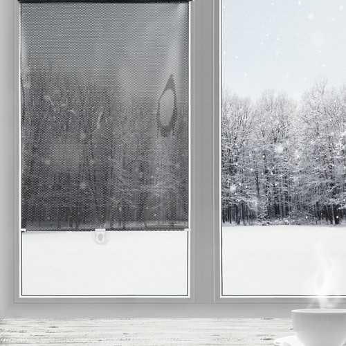 Shade Curtain Suction Cup Window for Home Blackout Roller Curtains - Picture 2 of 12