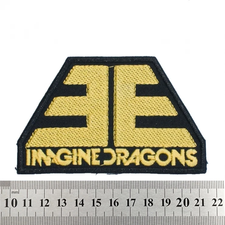 Death Band Logo Large Embroidered Sew-On Back Patch for Jacket Vest