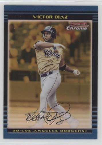 Victor Diaz #157 2002 Bowman Chrome Draft Picks card