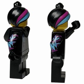 LOT OF 2 - NEW LEGO MOVIE WYLDSTYLE MINIFIG 70819 71200 lucy wyld wild style 