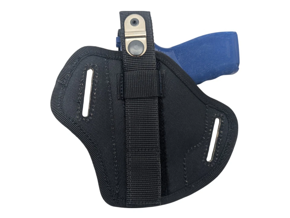 Molded Belt Holster Adjustable Thumb Break Compatible w/ CZ P-01 - Image 3 of 4