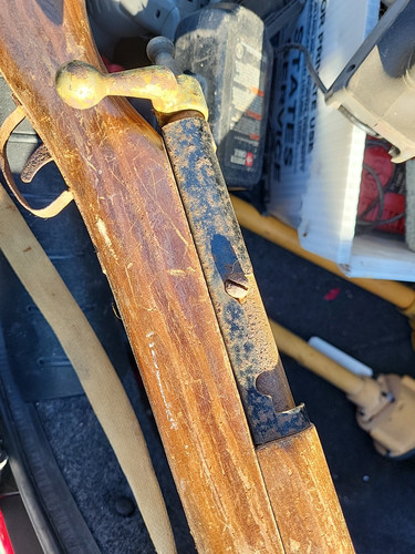Vintage Kadet Trainerifle Savannah Tennessee TOY Trainer Rifle RUSTY - Picture 7 of 14