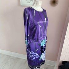 NWT Larella by Elie Tahari Purple Floral Jersey Stretch Dress Size M – Nordstrom
