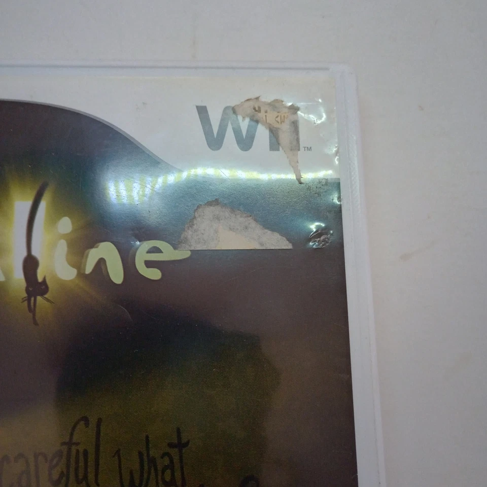 Coraline Nintendo Wii Video Game NO MANUAL  - Image 2 of 4