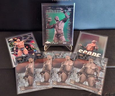 Topps Chrome WWE | Randy Orton | 1x Numbered Card /99 | 5x Base Card