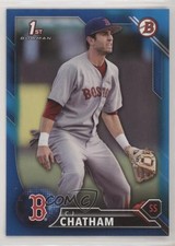 2016 Bowman Draft Draft Picks Blue 106/150 CJ Chatham #BD-38 mr0