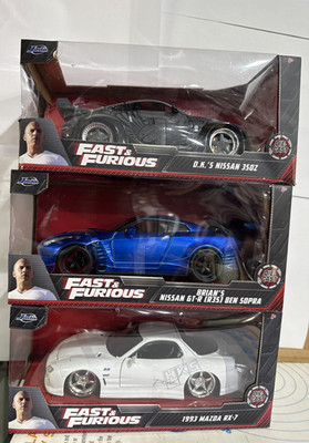 1/24 Jada toys Fast & Furious  lot of Three (#32607)(#97172)(#98271)