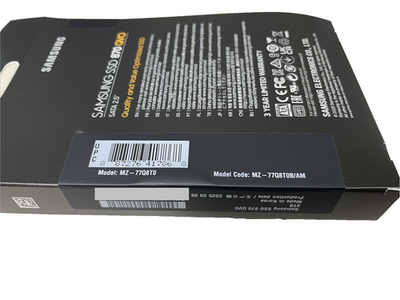 870 Qvo Ssd Terabyte Samsung MZ-77Q8T0BW 870 Qvo Solid State Drive