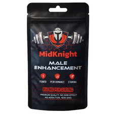 MidKnight 850mg Fast Acting Male Performance capsule - 10 Pills  USA 