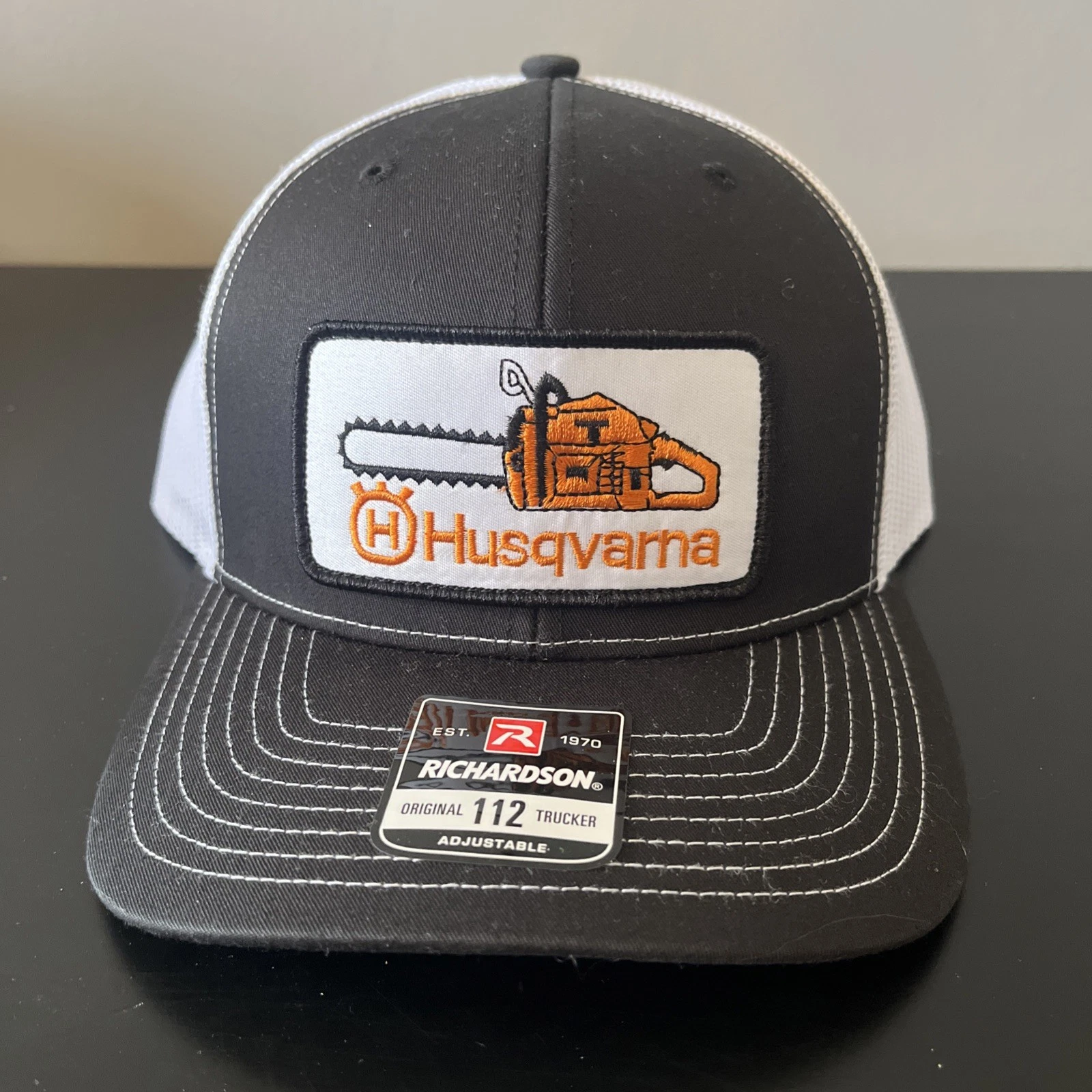Husqvarna Chainsaw Lawn Equipment Trucker Hat Richardson 112 Cap