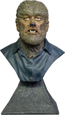 SF・ファンタジー・ホラー UNIVERSAL MONSTERS THE WOLFMAN STATUE Universal Monsters - The WOLFMAN Mini Bust by Trick or Treat
