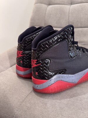 Jordan Spike Forty PE Black Fire Red 2015 807541-002 Size US-11 | eBay