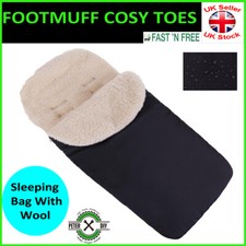 FOOTMUFF Cosy Toes Universal Sheep Wool Carrycot Buggy Pushchair Stroller  Pram