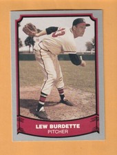 Lew Burdette Milwaukee Braves 1988 Pacific Legends I #68 Nitro West Virginia 4V