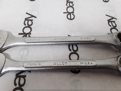 S-K Tools 8315 15mm and 8314 14mm 12-Point Forged Alloy Combo Wrench Made in USA - Picture 4 of 4