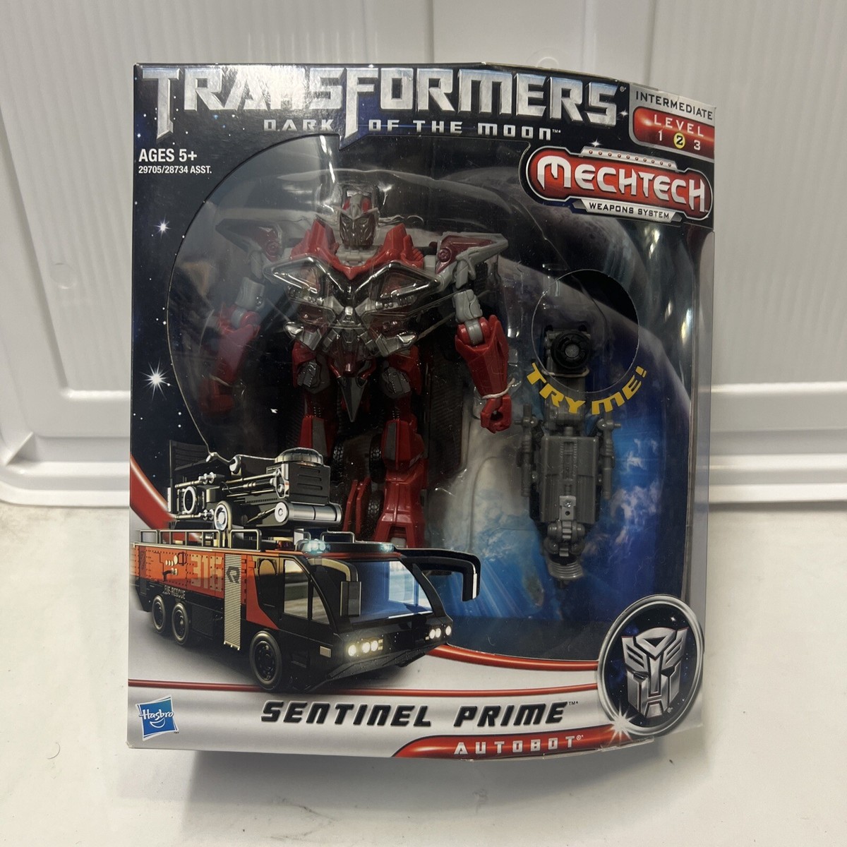 Transformers Dark of the Moon Voyager Mechtech Sentinel Prime
