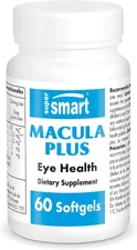 Supersmart Macula Plus, Eye Health, Lutein, Zeaxanthin, Astaxanthin, 60 Softgels