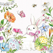 Boston International - Easter Bunny Cocktail Napkins - C063100