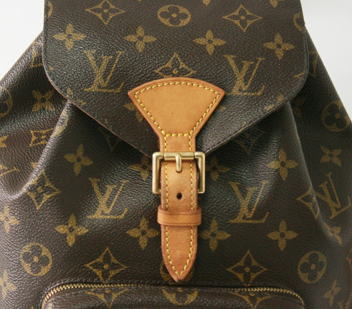 Beautiful ❤Authentic LV Montsouris Mini Backpack Bag Monogram Did you know Louis Vuitton no longer makes the iconic  main image 3