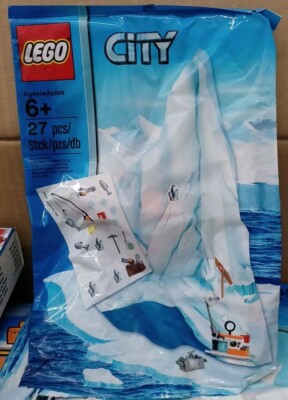 NEW Lego City Arctic Accessory Set 5002136 New Sealed Stickers