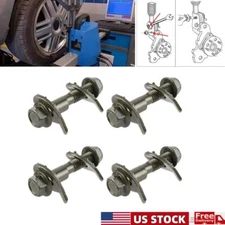 4Pcs 17mm/0.67" Universal Car Four Wheel Alignment Cam Bolt Kit Camber Bolts US