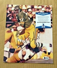 AHMAD RASHAD SIGNED 8X10 OREGON DUCKS PHOTO BECKETT CERTIFIED