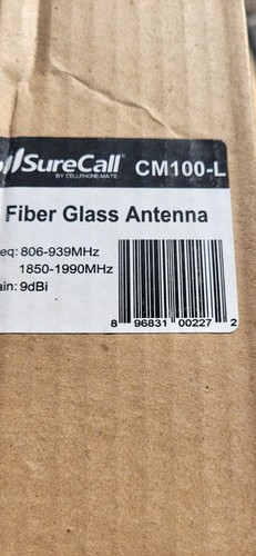 Antenne cellulaire omnidirectionnelle en fibre de verre 9 dB SureCall (CM100-L)