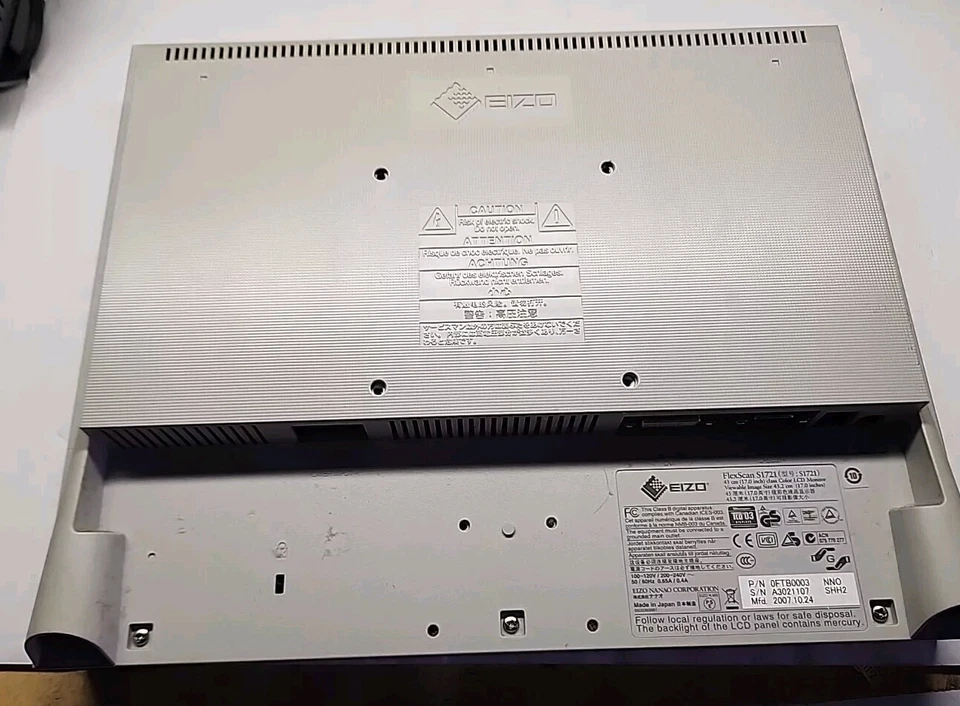 EIZO FlexScan S1721 17" LED LCD MONITOR with Warranty & Free Shipping - Image 3 of 4