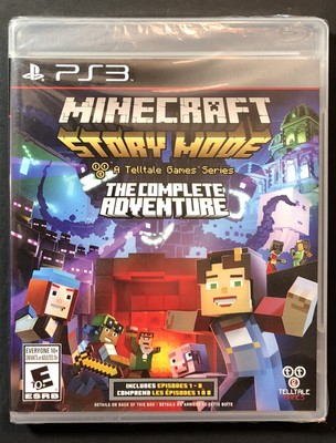 Minecraft Story Mode The Complete Adventure Episodes 1 8 Ps3 New Ebay
