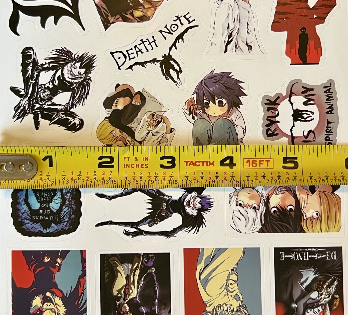 Death Note Small Anime Sticker Random Lot of 5- Blind Bag | eBay