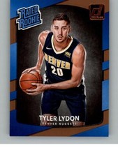 2017-18 Donruss Tyler Lydon 177  RC, RR  Denver Nuggets
