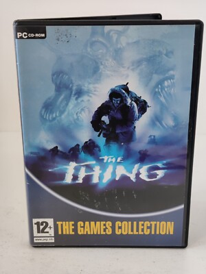 John Carpenter's The Thing PC CD-Rom Horror Survival 2002 Free Shipping 