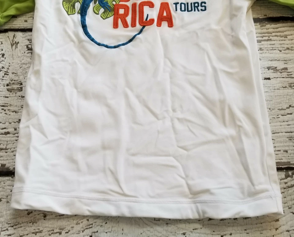 GYMBOREE 6 7 Niños Verde Costa Rica Iguana Rashguard, Bañador, Sombrero DC-TT20 Foto 3 de 4