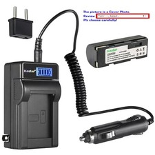 Kastar Battery LCD AC Charger for NP-80  Fujifilm FinePix 4900Z FinePix 6800Z