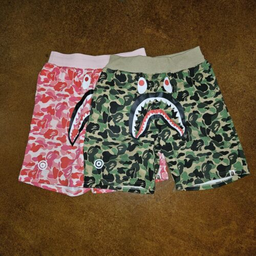 bape Shark Camo casual shorts Cotton shorts for m… - image 1