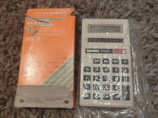 Casio Hs-8b Calculator Vintage Retro 