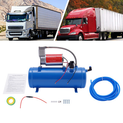 12V Auto Luftkompressor Druckluft Kompressor 100psi Mit 6L Tank Luftkompressor