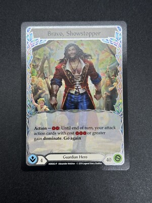 Flesh And Blood Bravo Showstopper HER002-P Cold Foil Promo