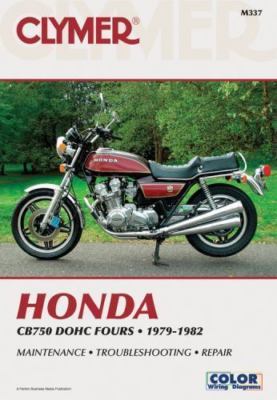 Printed Book 1979-1982 Honda CB750 Clymer Repair Service Shop Manual M337