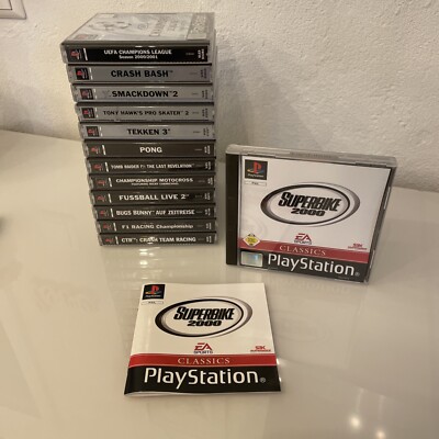 SUPERBIKE 2000 == Playstation PS1 komplett +Anl. OVP CIB sehr gut - kratzerfrei